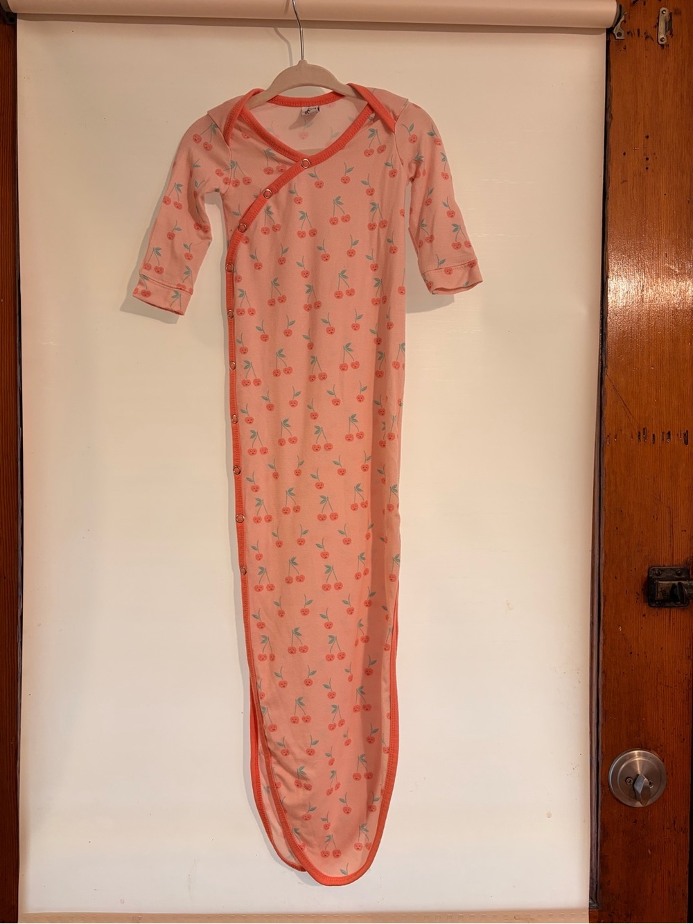 Copper Pearl Pink Cherry-Print Sleep Gown